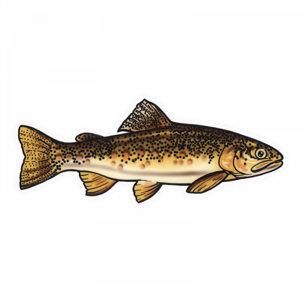 Josh May Gila Trout Fly Fishing Sticker