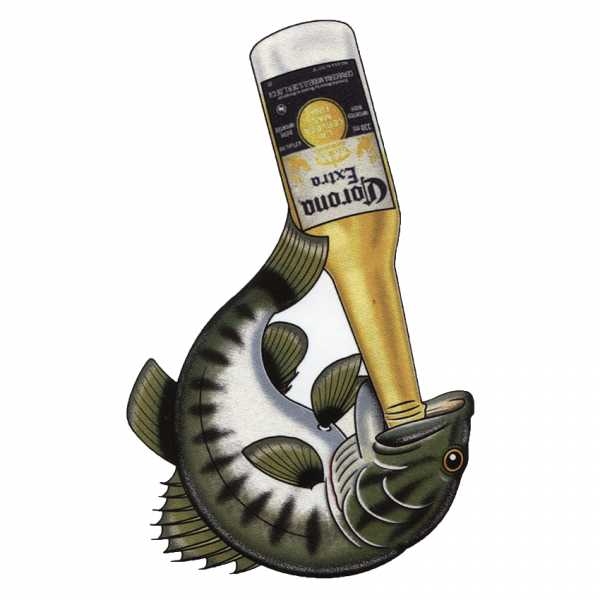 DrewLR Bass N Beer Sticker