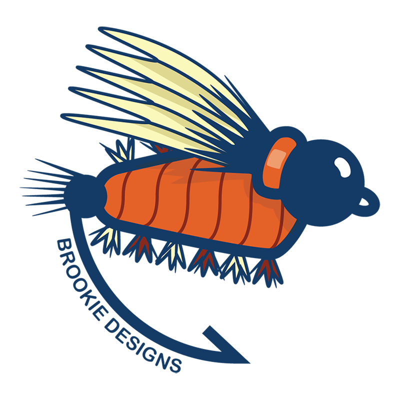 Tania McCormack Salmon Fly Sticker - Fly Slaps Fly Fishing