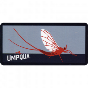 umpqua feather merchants mayfly sticker