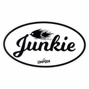 umpqua feather merchants streamer junkie sticker
