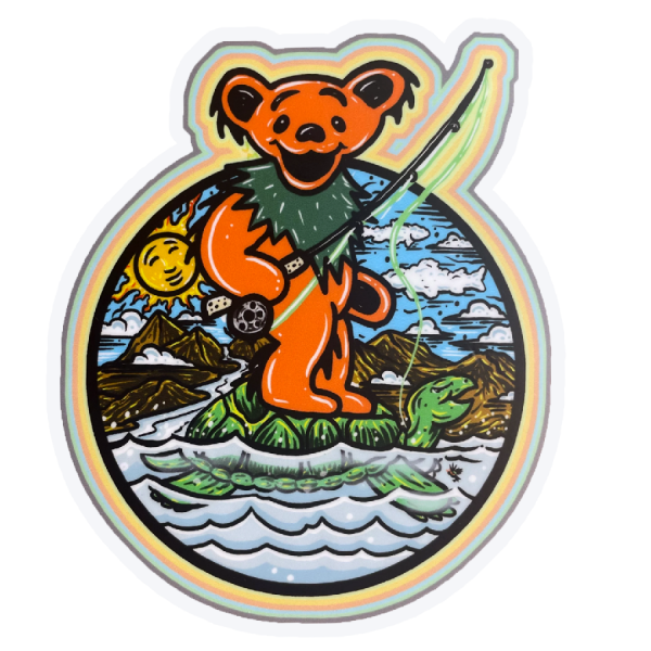 Josh May Dancing Bear Sticker