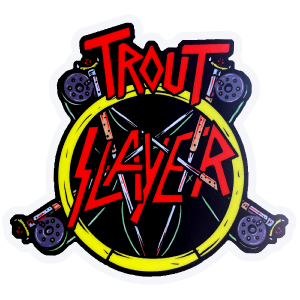 Josh May Trout Slayer Sticker