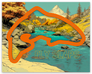 Fly Slaps Small Fall River Trout