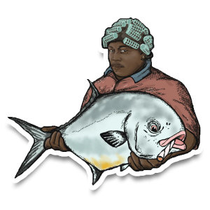 Richard Blanco Big Perm Sticker